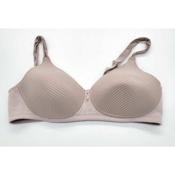 Vanity Fair Radiant Convertible Tan Full Coverage Comfort Wire Free Bra Size 36C - Picture 1 of 9